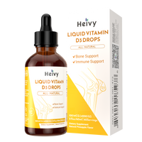 Heivy - Liquid Vitamin D3 Drops - BONE & IMMUNITY SUPPORT