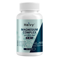Heivy - Magnesium Complex with D3 & Zinc - 5-IN-1 ADVANCE FORMULA Heivy - Magnesium Complex with D3 & Zinc - 5-IN-1 ADVANCE FORMULA