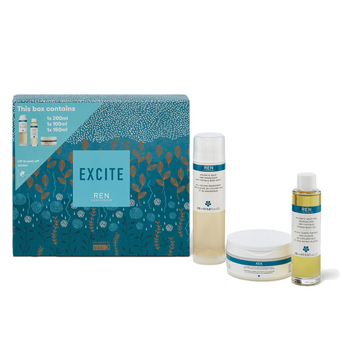 REN - EXCITE Atlantic Kelp and Magnesium Luxury Body Gift Set
