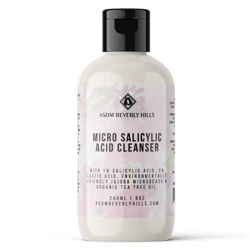 ASDM Beverly Hills - Salicylic Acid Cleanser - With 1% Salicylic & Lactic Acid