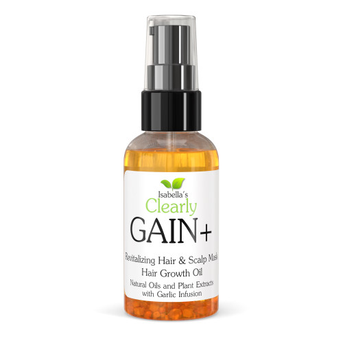 Isabella's Clearly - GAIN+, Hair Growth Oil Mask with Garlic (2 oz.)