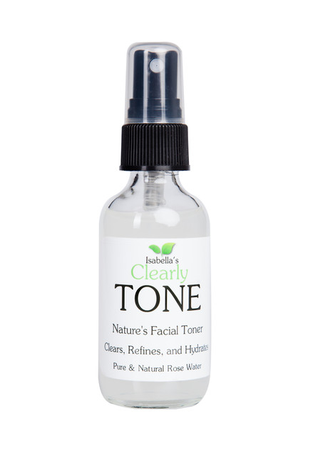 Isabella's Clearly - TONE, Pure Rose Water Facial Toner (2 oz.)