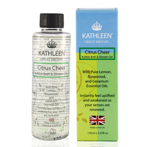 Kathleen Natural - Citrus Cheer Bubble Bath and Shower Gel