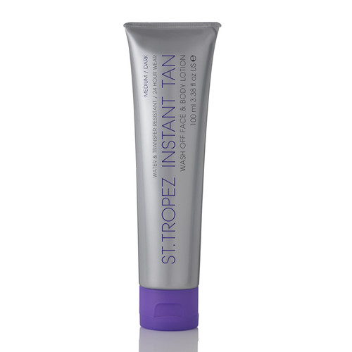 St. Tropez - One Night Only Instant Tan Wash Off Face & Body Lotion - Medium-Dark