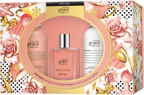 Philosophy - Amazing Grace Ballet Rose 3-Piece Gift Set Holiday 2019