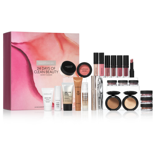 bareMinerals - 24 Days of Clean Beauty Advent Calendar 24 Mini Makeup and Skincare Favorites