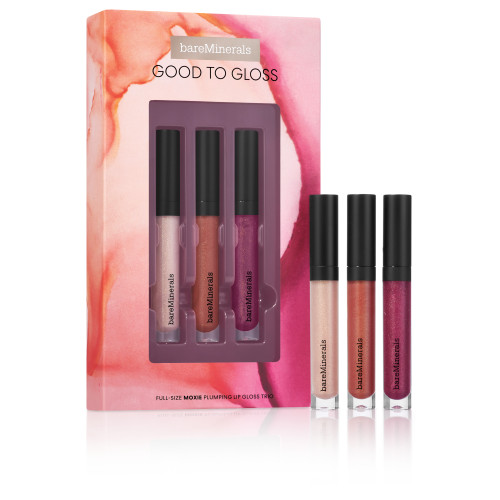 bareMinerals - Good To Gloss Full-Size MOXIE Plumping Lip Gloss Trio