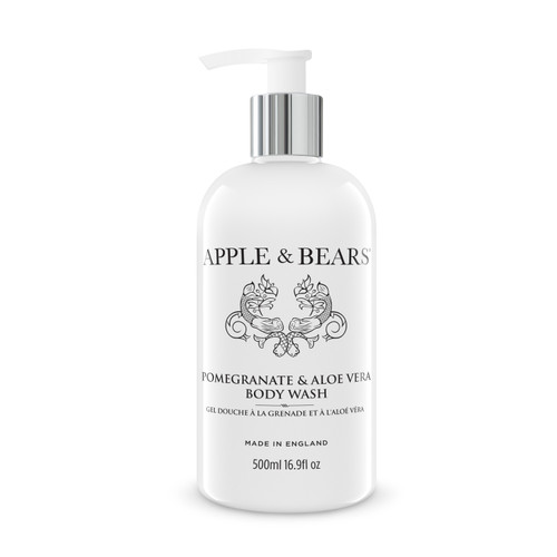 Apple & Bears - Pomegranate & Aloe Vera Body Wash (500ml)