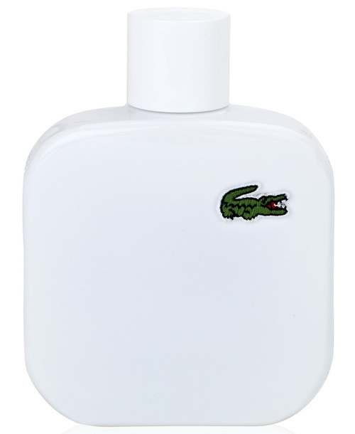 LACOSTE - Eau de Lacoste L.12.12 Pure White Pour Homme Eau de Toilette 3.3 oz.
