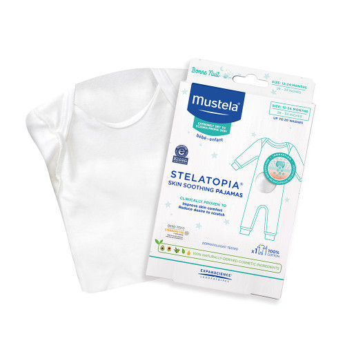 Mustela - Stelatopia Skin Soothing Pajamas Size 12-24 Months