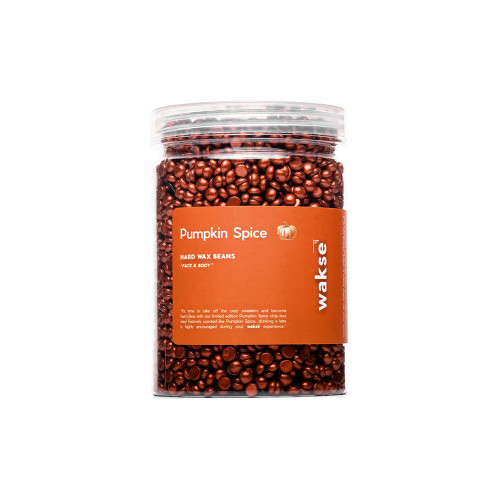 wakse - Pumpkin Spice Hard Wax Beans 12.8 oz.