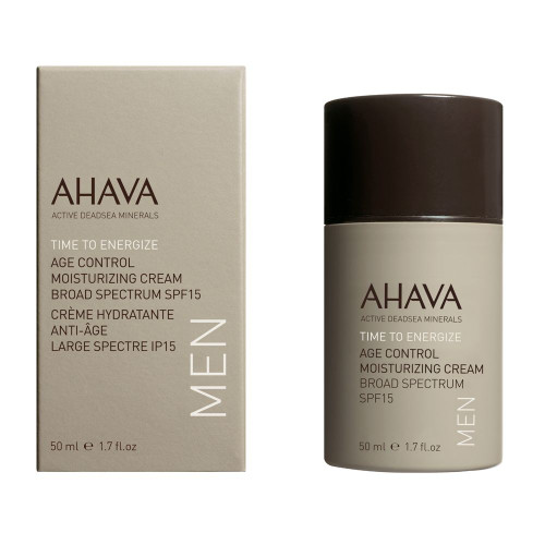 AHAVA - Men Time To Energize Age Control Moisturizing Cream Broad Spectrum SPF15 1.7 oz.