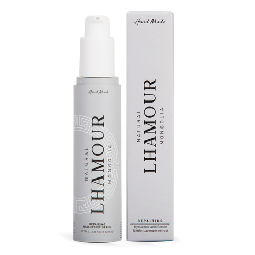 Lhamour - Repairing Hyaluronic Serum/Nettle & lavender extract