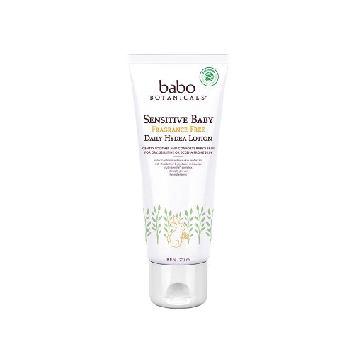 babo BOTANICALS - Sensitive Baby Fragrance Free Daily Hydra Lotion 8 oz.
