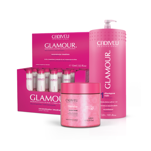 Cadiveu - Glamour Shine Shot Professional Kit
