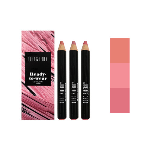 Lord & Berry - Ready-To-Wear Matte Lip Crayon Kit Pink