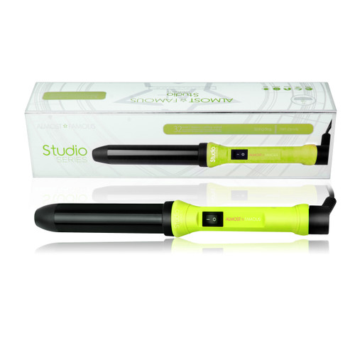 Almost Famous - 32mm Studio Series Curling Wand with Gem Infused Barrel - Spring Fling