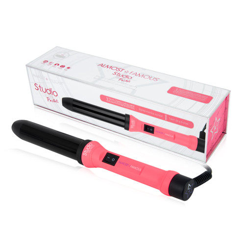 Almost Famous - 32mm Studio Series Curling Wand with Gem Infused Barrel - Santa Monica Sunset
