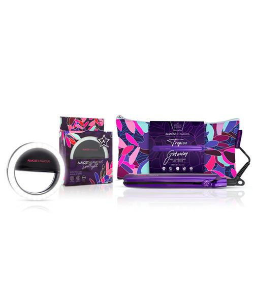 Almost Famous - Smooth Star On The Go 2 Pieces Set - Black