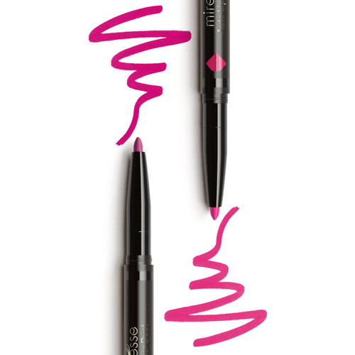 Mirenesse - Auto Lip Liner Long Wear Duet - 2. Playful Pink