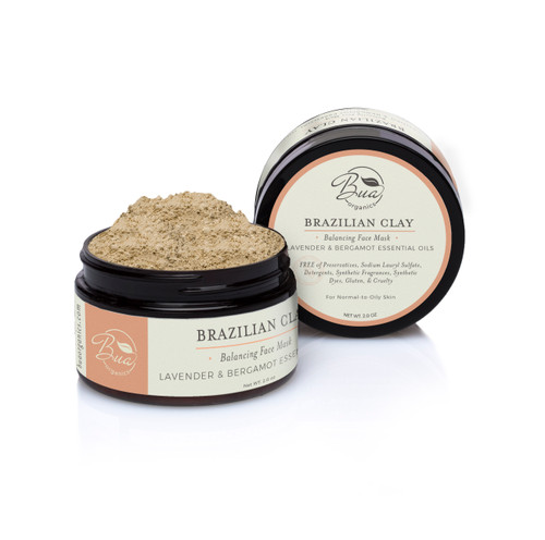 Bua Organics - Brazilian Clay Mask - 2 oz.