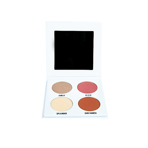 Lexar Cosmetics - Radiance Blush &amp; Highlight Palette