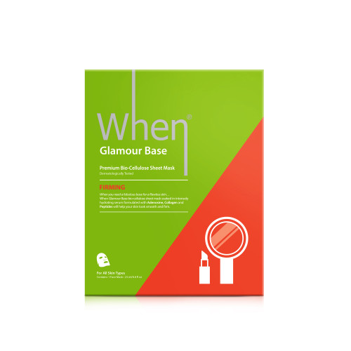 When - Glamour Base Firming Premium Bio-Cellulose Sheet Mask