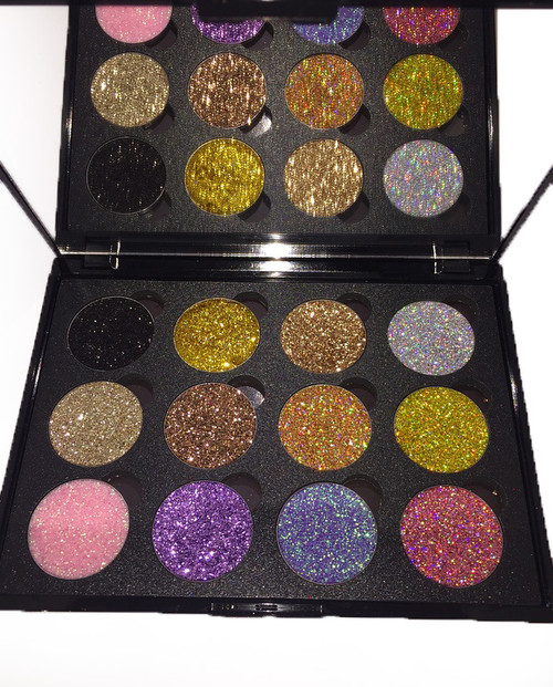 Take Two Cosmetics - Glam Girl Pressed Glitter Palette