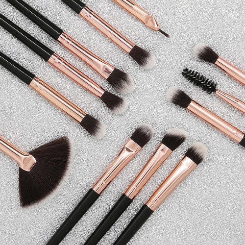 Rossario George - 12pcs Eyeshadow Brush Set with Storage Bag