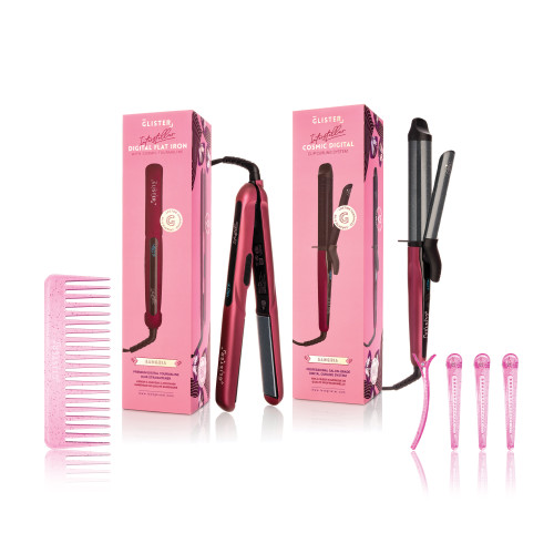 Glister - 7-Piece Complete Styling Set - Pink