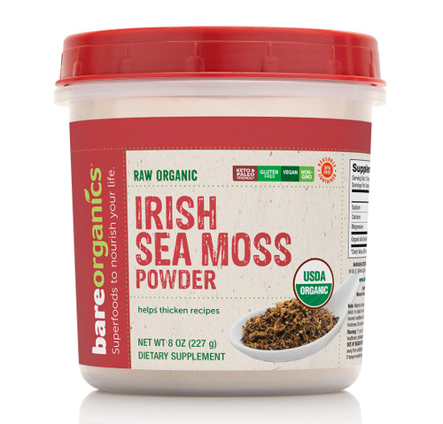 BareOrganics - Irish Sea Moss Powder (Organic)