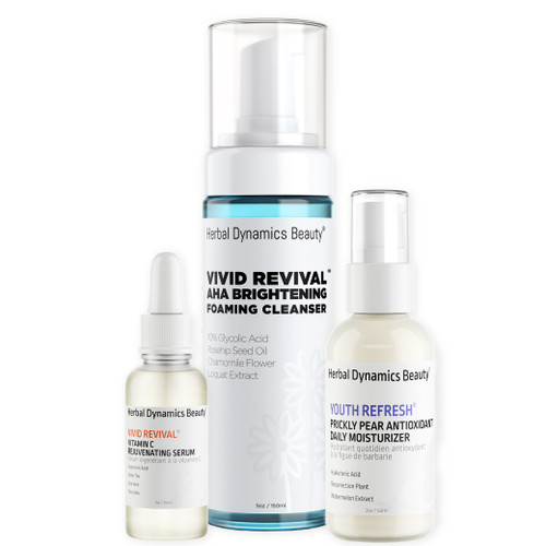 Herbal Dynamics Beauty - Brilliant Brighteners Skincare Set