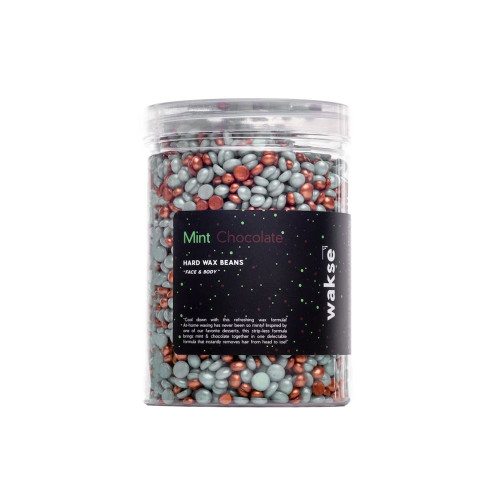 wakse - Mint Chocolate Hard Wax Beans 12.8 oz.