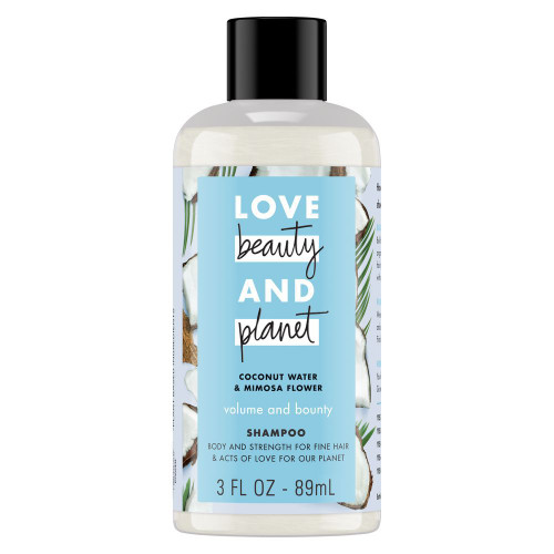 Love Beauty and Planet - Coconut Water & Mimosa Flower Shampoo 3 oz.