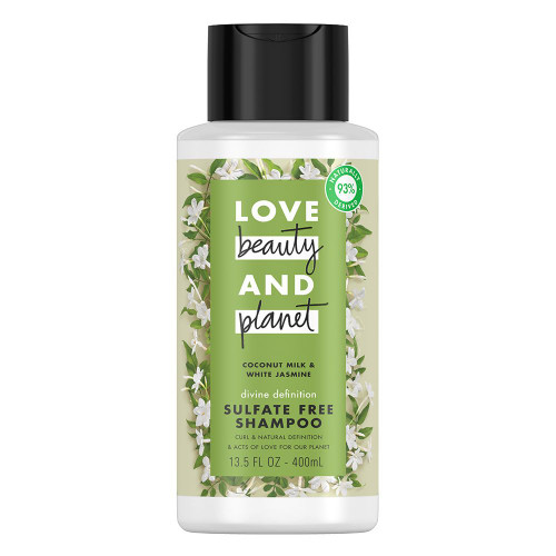 Love Beauty and Planet - Coconut Milk & White Jasmine Divine Definition Shampoo 13.5 oz.