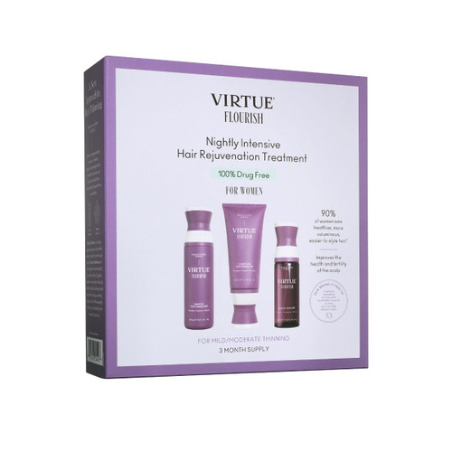 VIRTUE - Flourish Nightly Intensive Hair Rejuvenation Treatment (3 Month Supply)