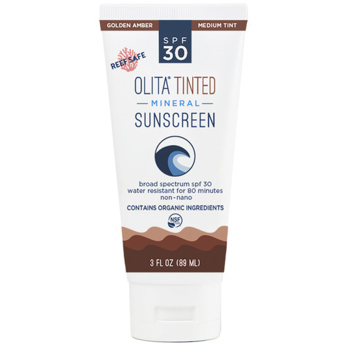 OLITA - Tinted Organic Mineral Sunscreen Lotion SPF 30