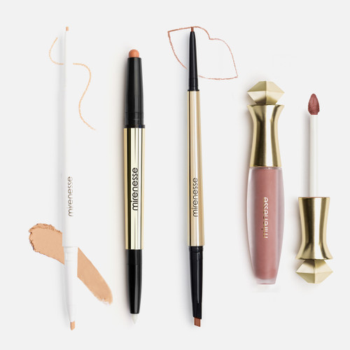 Mirenesse - Nude Perfecting Lip Kit- Teddy Bare