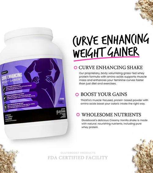 Tertiary Fitness - THICKFIX CURVE ENHANCING WEIGHT GAINER – this