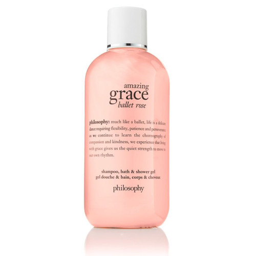 Philosophy - Amazing Grace Ballet Rose Shampoo, Bath and Shower Gel 8 oz.