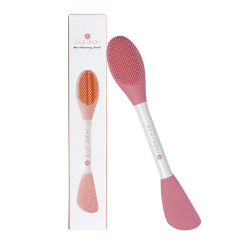 Julie Lindh - Pore Cleansing Brush and Spatula [Cleansing Tool for Clear Skin]