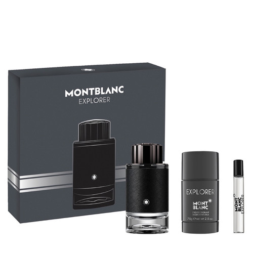 MONT BLANC - Explorer 3-PC Gift Set