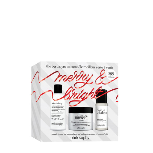 Philosophy - The Best Is Yet To Come Smooth, Bounce And Boost Radiance Gift Set Trio