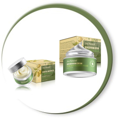 Aya Natural - Essential Moisturizer Skin Soothing Cream - 1.7 oz each