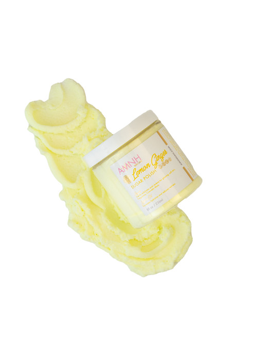 Aminnah Skincare - Lemon Ginger Sugar Scrub
