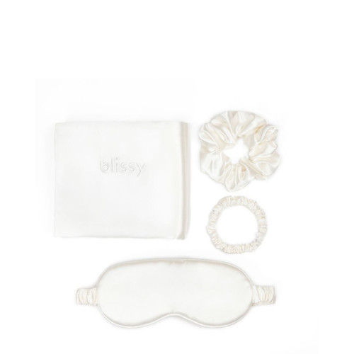 blissy - Mulberry Silk Dream White Standard Set