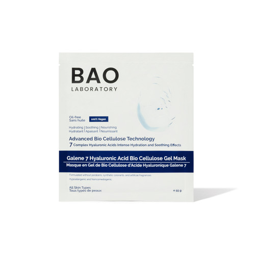 BAO Laboratory - Galene 7 Hyaluronic Acid Bio Cellulose Gel Mask 1 pair