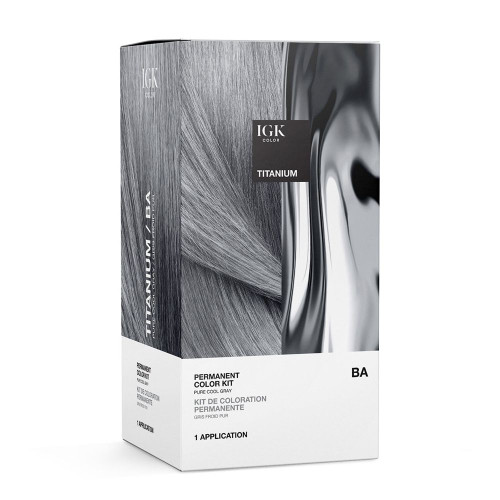 IGK - Permanent Color Kit - Titanium BA