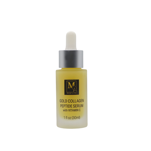 M2 Skincare for Men - Gold Collagen Peptide Serum with Vitamin C