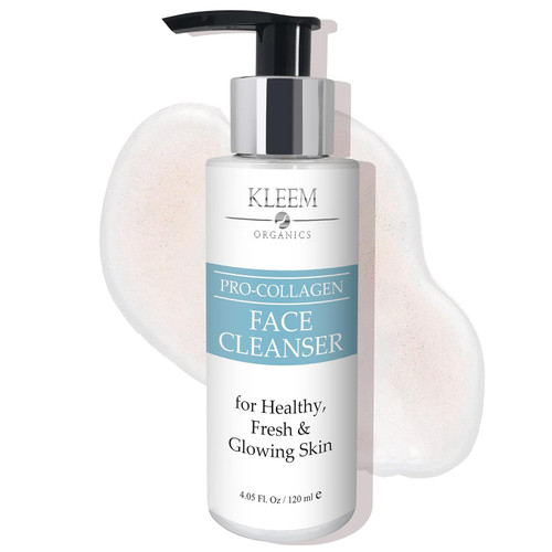Kleem Organics - Pro Collagen Face Cleanser with Glycolic and Salicylic Acid